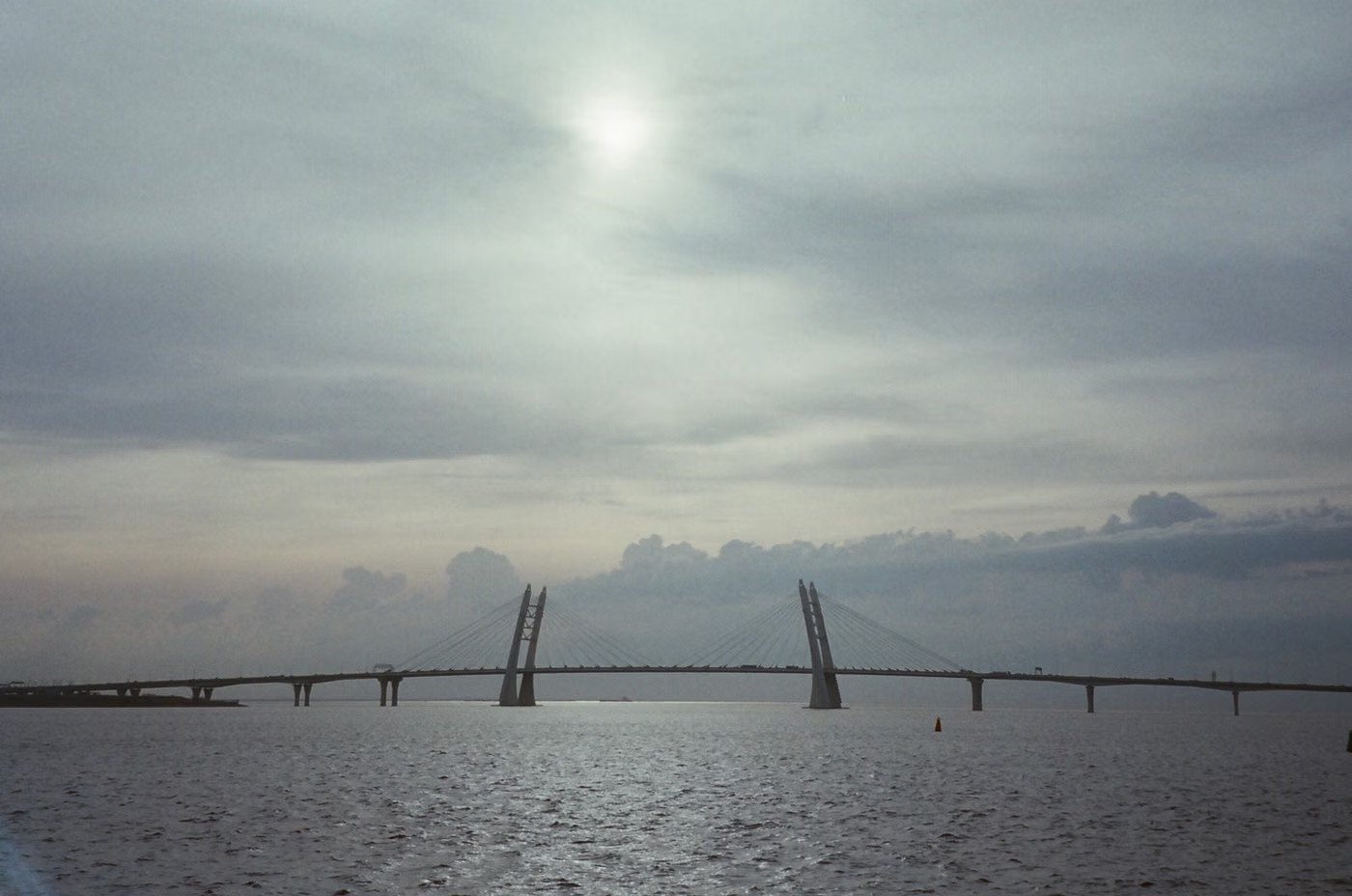 Bridge route between Hong Kong and Macau